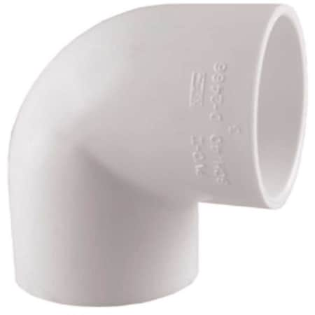 Charlotte Pipe 3/4 In. PVC 90-Degree Socket X Socket Elbow, 35PK